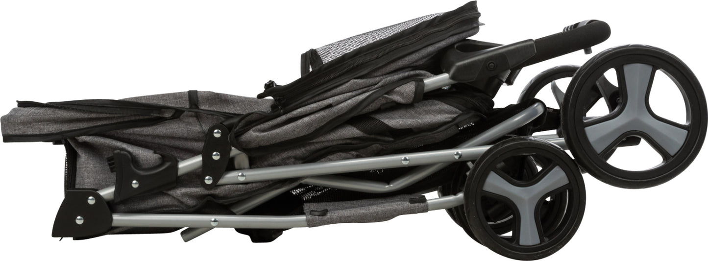 Trixie Pet Buggy Grey – Foldable Dog & Cat Stroller