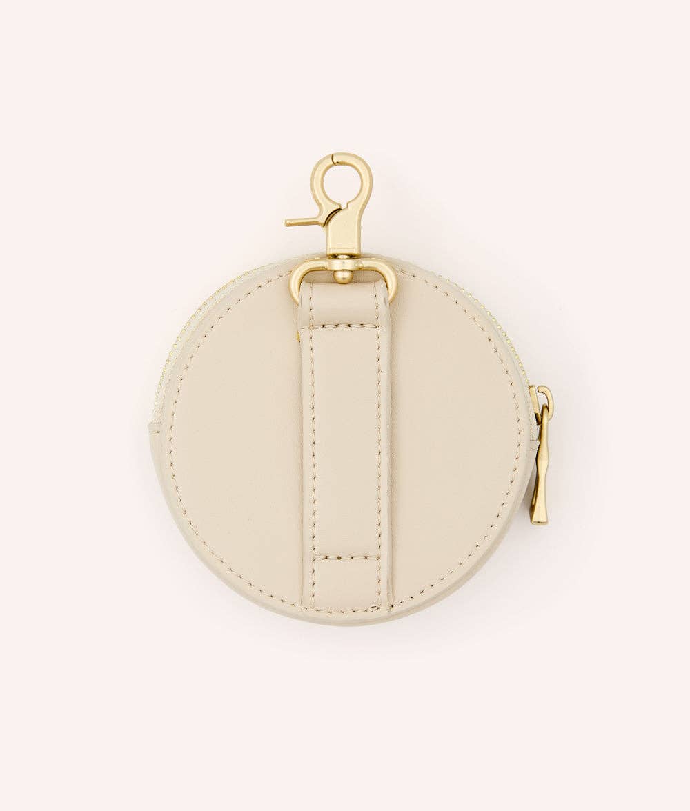 Vegan Leather Jala Treat Bag – Beige