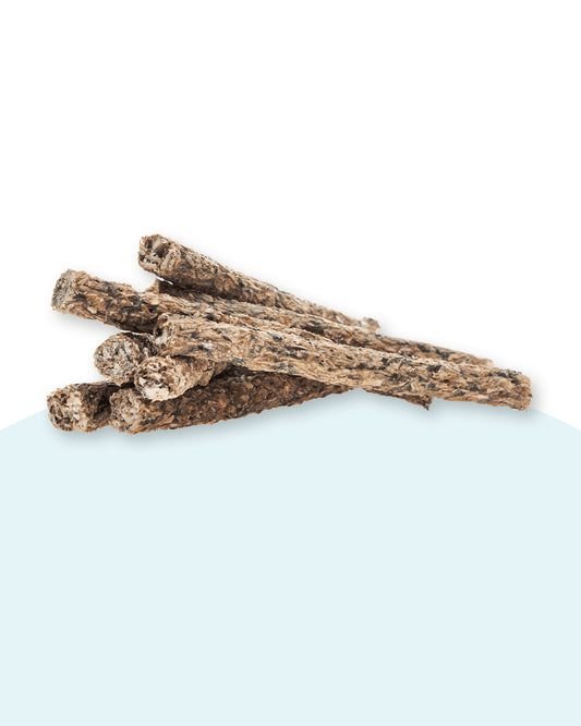 Vitbit Cod Sticks with Carrot | Dried Fish Chew Treats for Dogs & Cats | MSC Certified | 100 g
